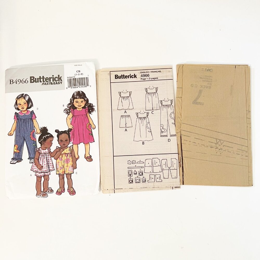 Butterick Sewing Pattern B4966 - Picture 3 of 3